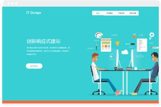 it公司行业网站建设模版 长沙网站设计制作